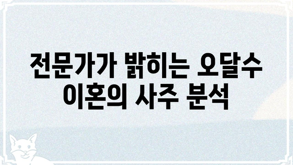 오달수 이혼, 사주팔자에 숨겨진 비밀? | 배우, 이혼 원인, 사주 분석