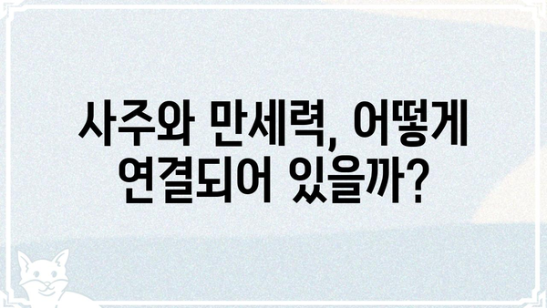 사주팔자와 만세력의 숨겨진 연결고리| 깊이 알아보는 두 개념의 관계 | 사주, 만세력, 운세, 운명, 궁합