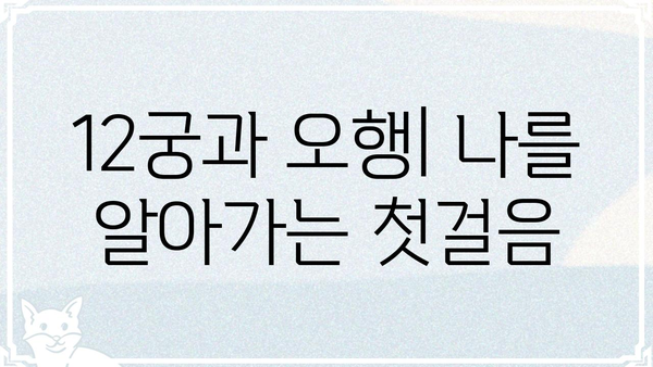 사주팔자의 이해, 1부| 나의 운명을 엿보는 첫걸음 | 사주 기본, 팔자풀이, 운명, 12궁, 오행